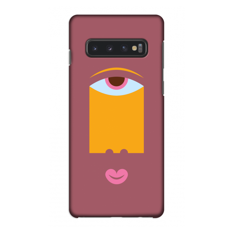 Mono V: Samsung Galaxy S10 4G Volledig Geprint Hoesje