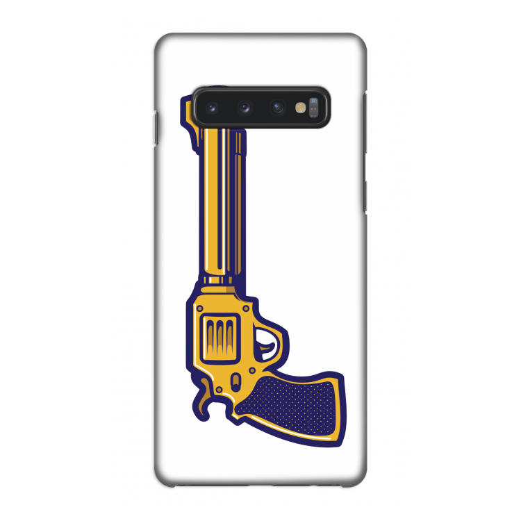 Pew Pew Pew: Samsung Galaxy S10 4G Volledig Geprint Hoesje