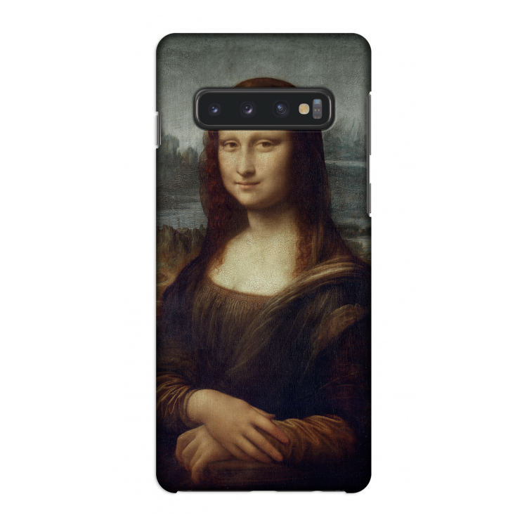 Mona Lisa: Samsung Galaxy S10 4G Volledig Geprint Hoesje