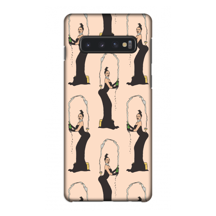 Pop Some Kim: Samsung Galaxy S10 4G Volledig Geprint Hoesje