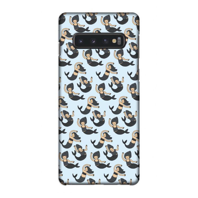 Zeemeermin: Samsung Galaxy S10 4G Volledig Geprint Hoesje