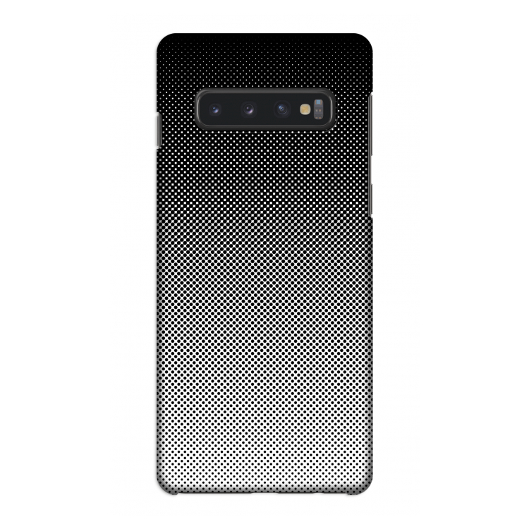 Musketon Halftone: Samsung Galaxy S10 4G Volledig Geprint Hoesje