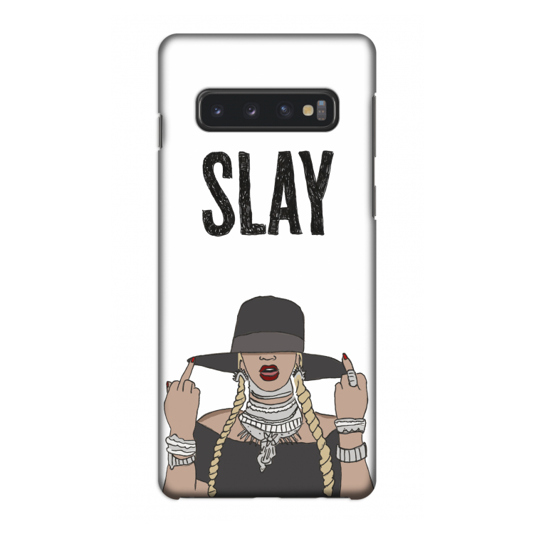 Slay All Day: Samsung Galaxy S10 4G Volledig Geprint Hoesje