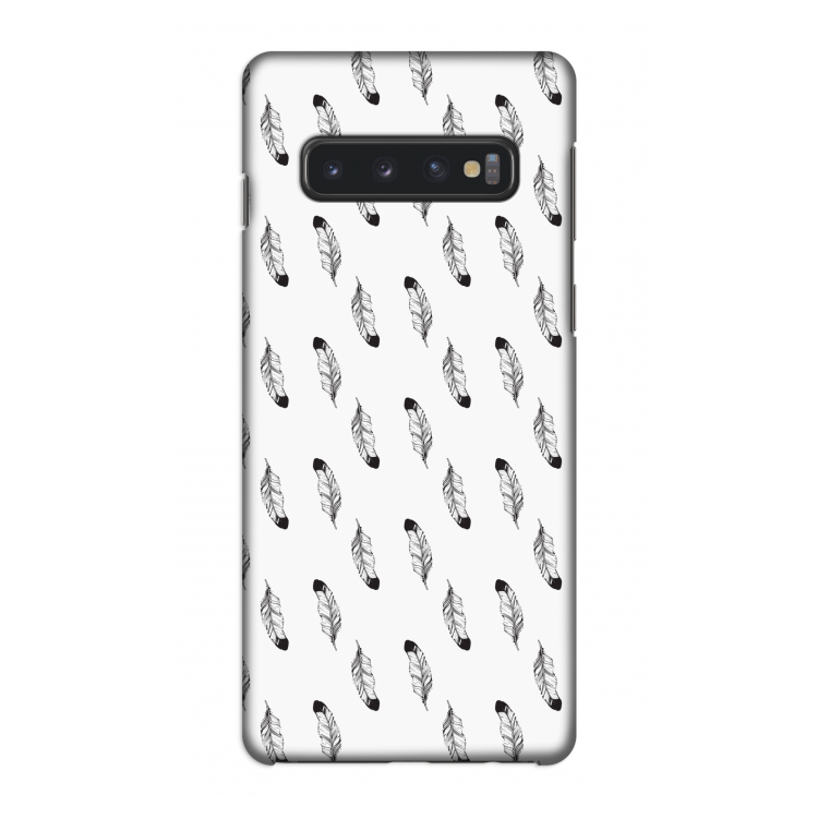 Pluimen: Samsung Galaxy S10 4G Volledig Geprint Hoesje