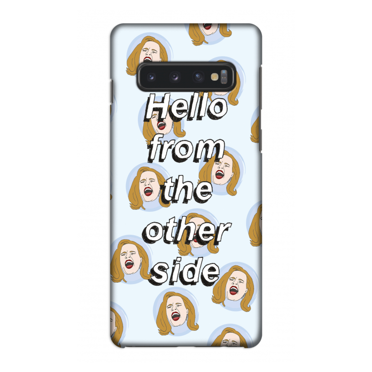 Hello: Samsung Galaxy S10 4G Volledig Geprint Hoesje