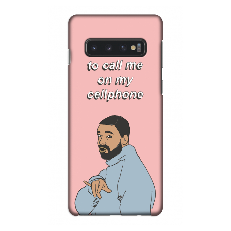 Hotline bling: Samsung Galaxy S10 4G Volledig Geprint Hoesje