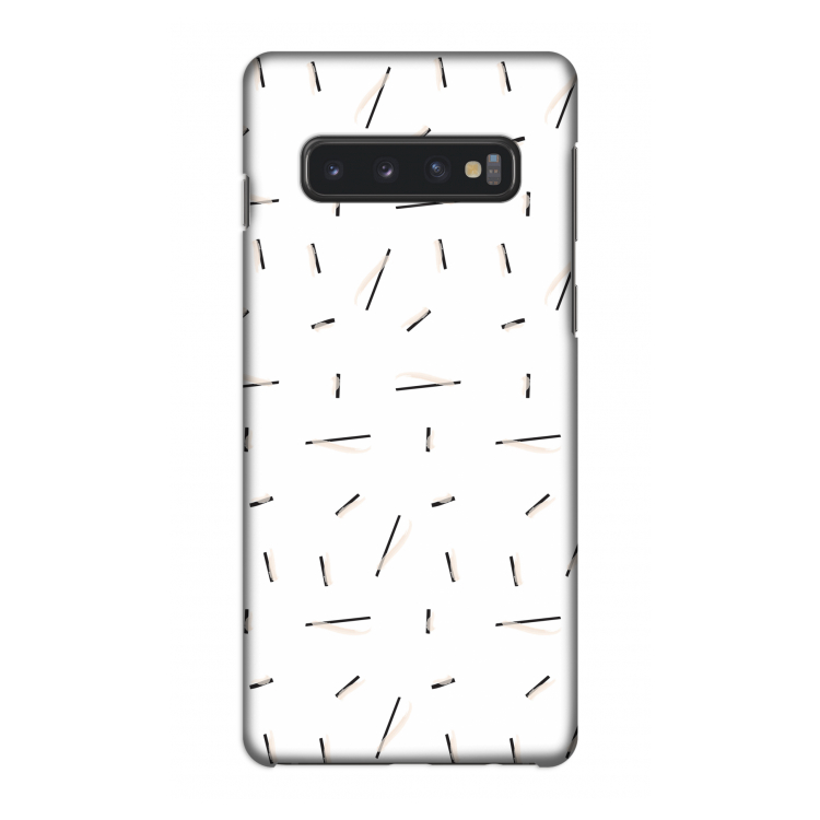 Hipster stripes: Samsung Galaxy S10 4G Volledig Geprint Hoesje