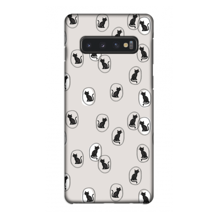 Miauw: Samsung Galaxy S10 4G Volledig Geprint Hoesje