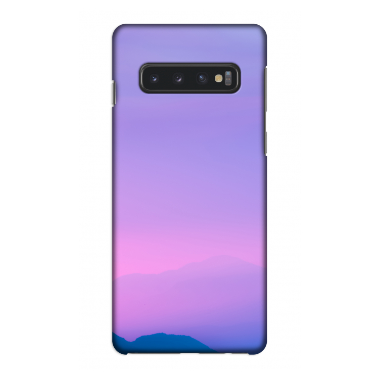 Sunset pastel: Samsung Galaxy S10 4G Volledig Geprint Hoesje