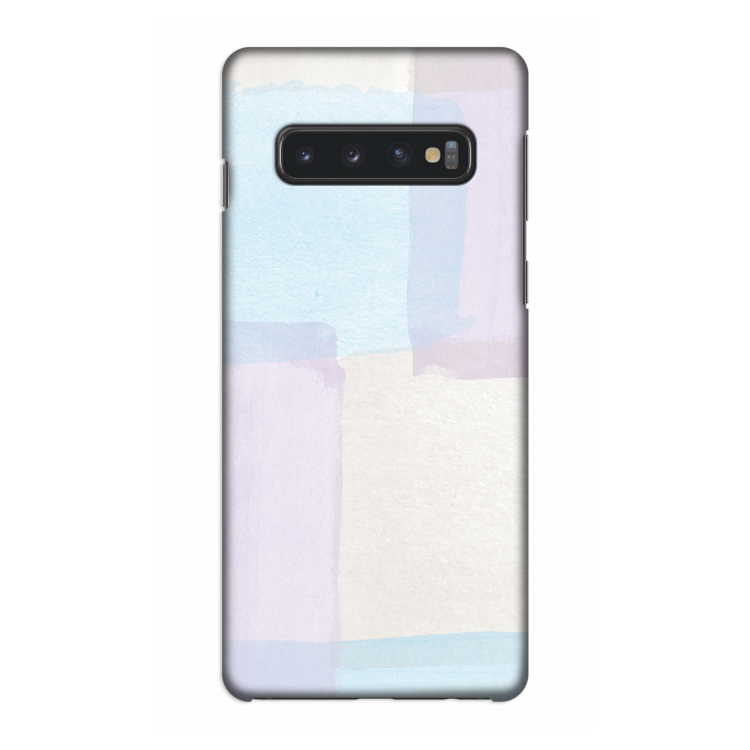 Square pastel: Samsung Galaxy S10 4G Volledig Geprint Hoesje