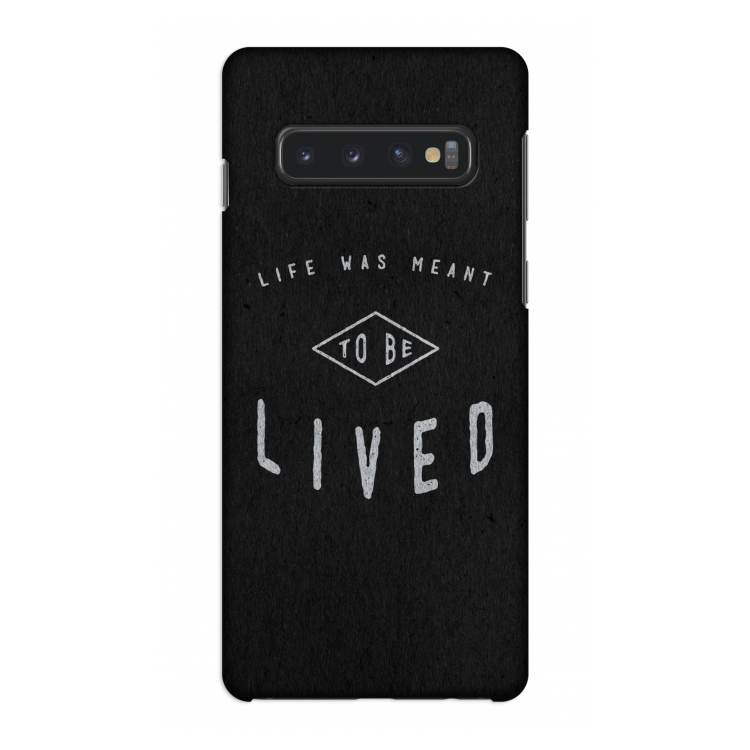 To be lived: Samsung Galaxy S10 4G Volledig Geprint Hoesje