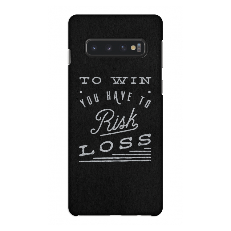 Risk loss: Samsung Galaxy S10 4G Volledig Geprint Hoesje