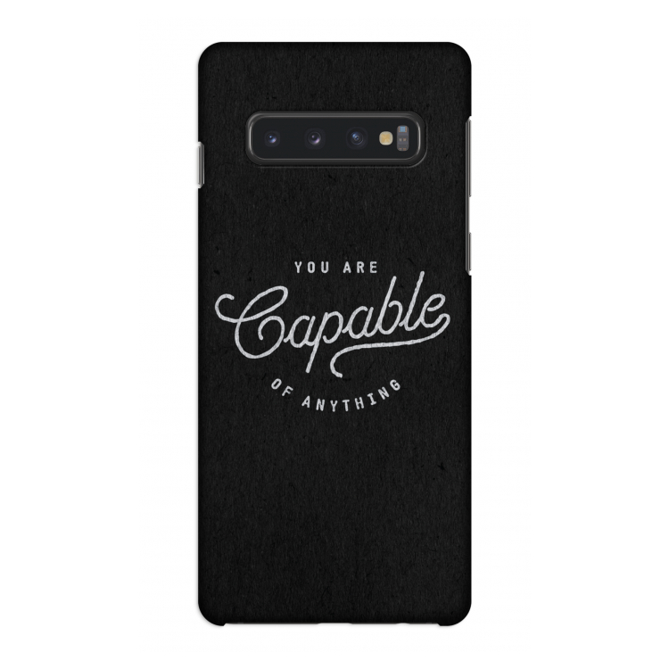 Capable: Samsung Galaxy S10 4G Volledig Geprint Hoesje