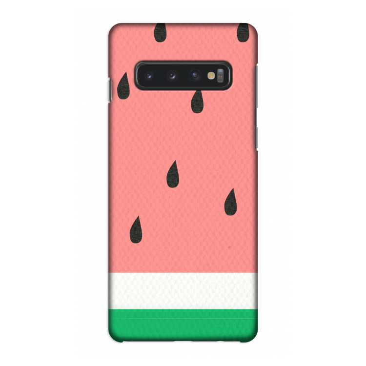 Watermeloen: Samsung Galaxy S10 4G Volledig Geprint Hoesje