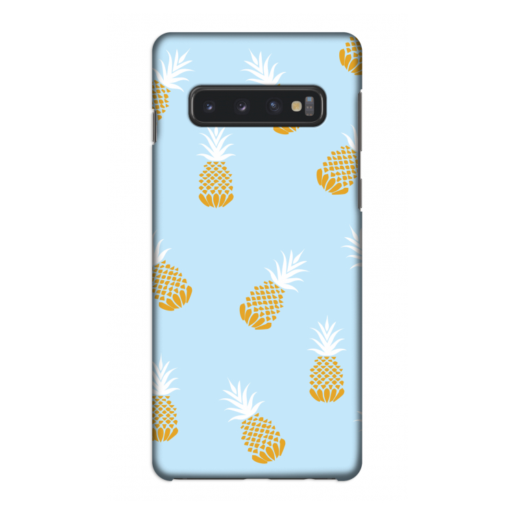 Ananasjes: Samsung Galaxy S10 4G Volledig Geprint Hoesje