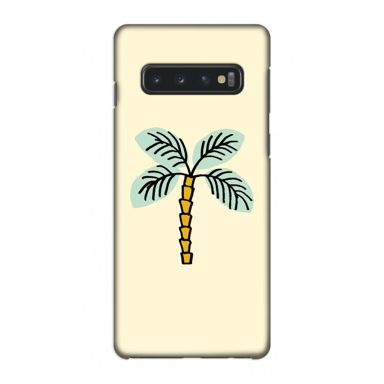 Palmboom: Samsung Galaxy S10 4G Volledig Geprint Hoesje