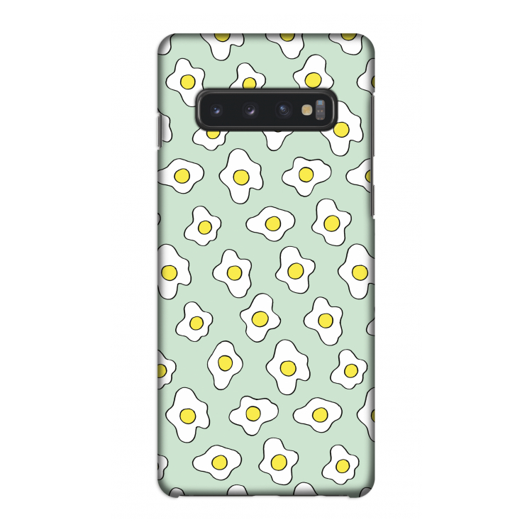 Spiegeleitjes: Samsung Galaxy S10 4G Volledig Geprint Hoesje