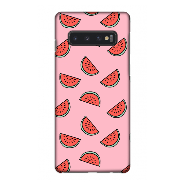 Watermeloen: Samsung Galaxy S10 4G Volledig Geprint Hoesje