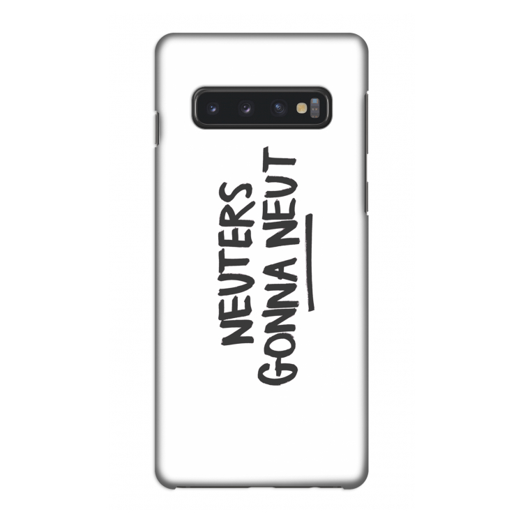 Neuters: Samsung Galaxy S10 4G Volledig Geprint Hoesje