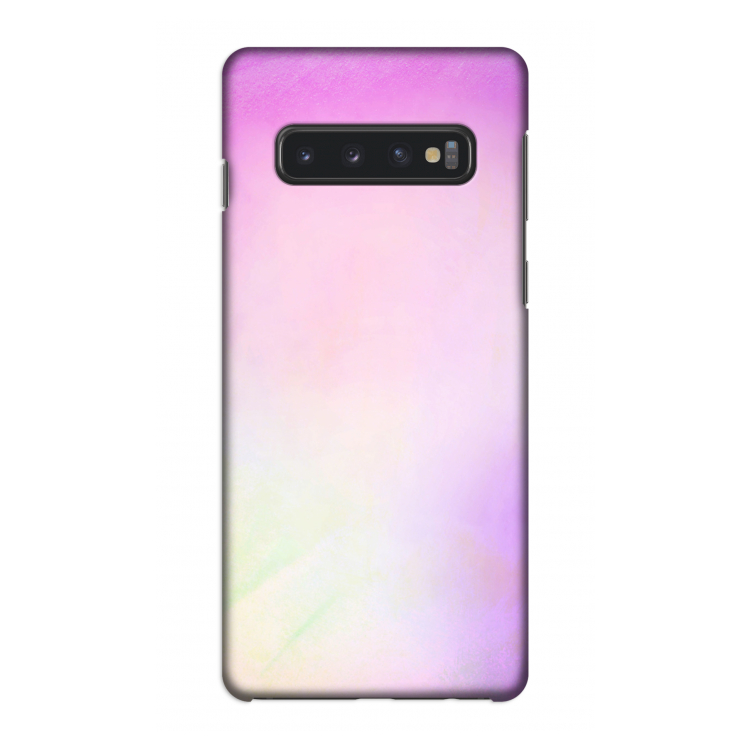 Flow mist pastel: Samsung Galaxy S10 4G Volledig Geprint Hoesje