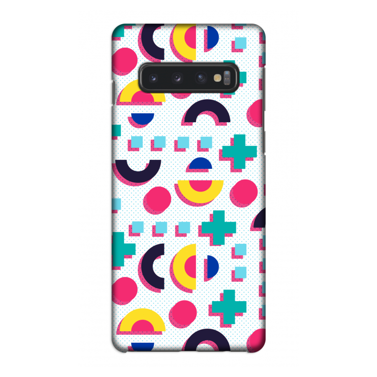 8-bit N°2: Samsung Galaxy S10 4G Volledig Geprint Hoesje