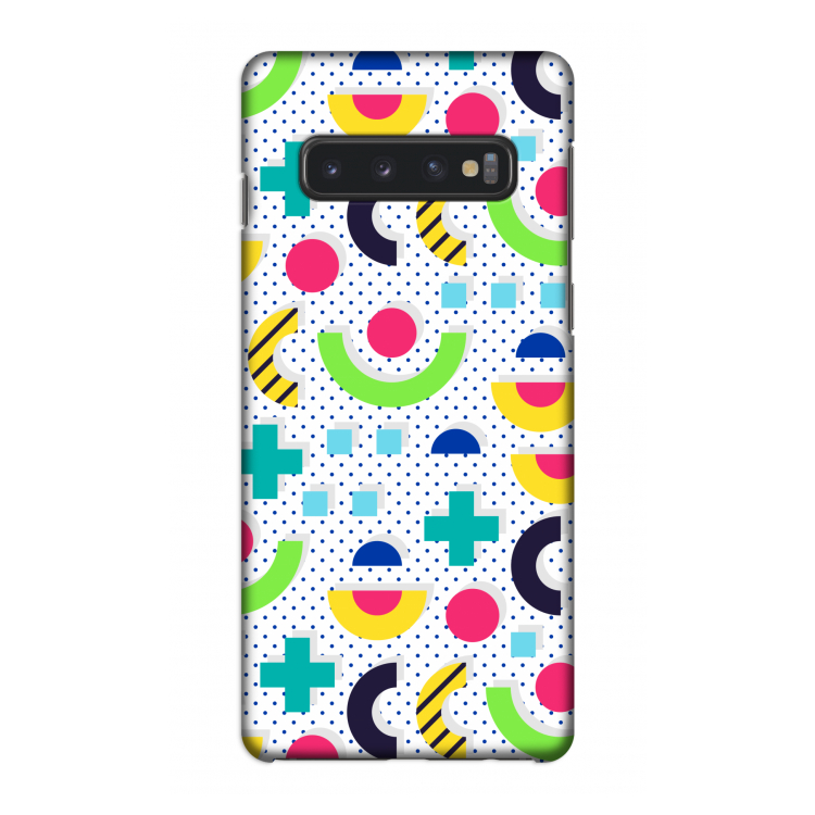 8-bit N°1: Samsung Galaxy S10 4G Volledig Geprint Hoesje