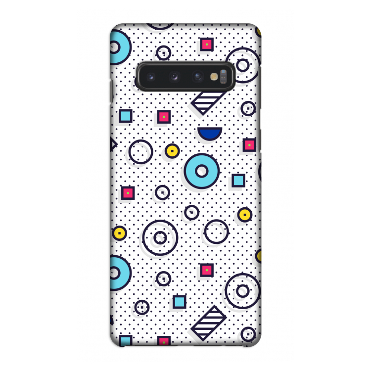 8-bit N°9: Samsung Galaxy S10 4G Volledig Geprint Hoesje