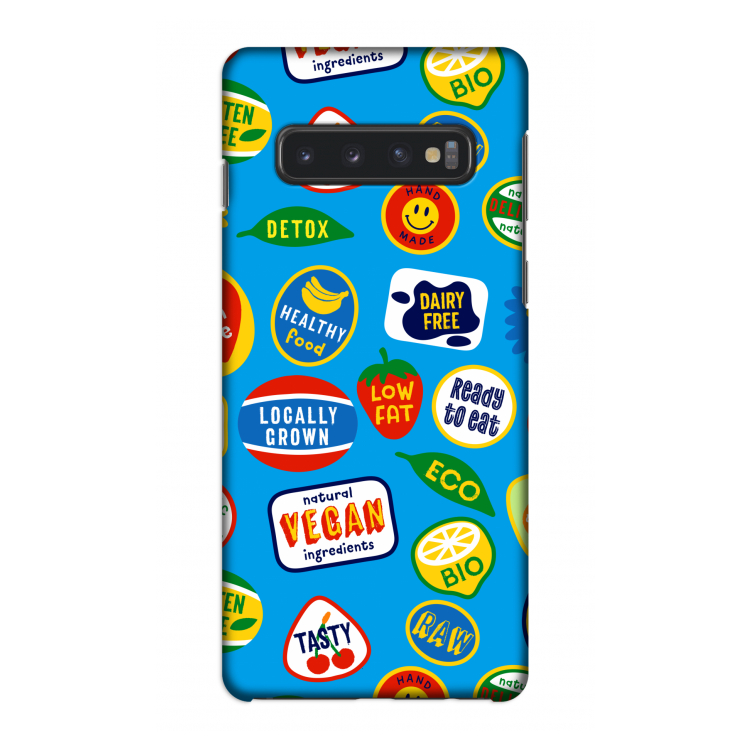 Fruitsticker: Samsung Galaxy S10 4G Volledig Geprint Hoesje