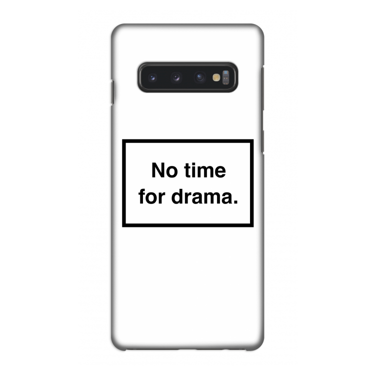No drama: Samsung Galaxy S10 4G Volledig Geprint Hoesje