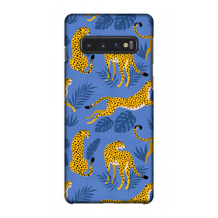 Luipaard: Samsung Galaxy S10 4G Volledig Geprint Hoesje