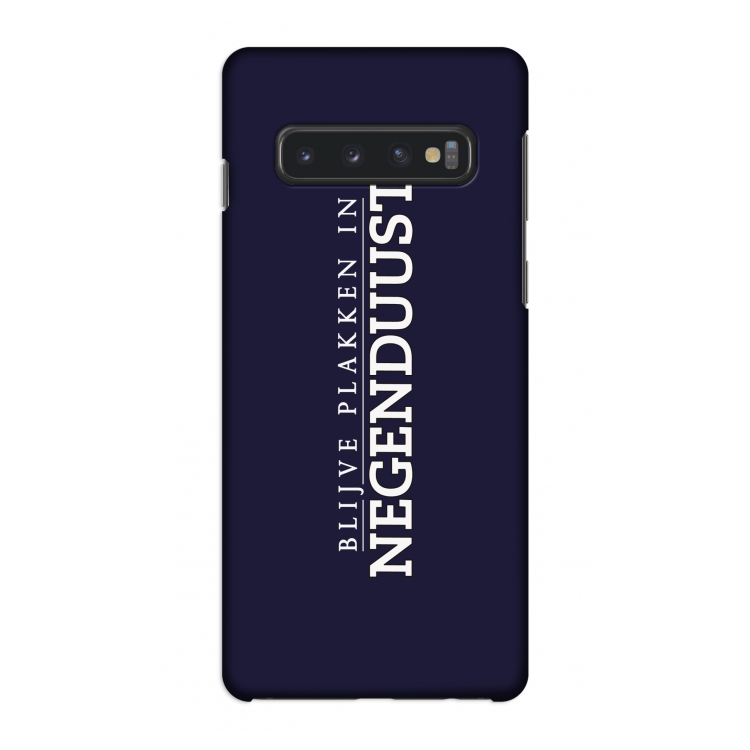 Blijve plakken in Negenduust: Samsung Galaxy S10 4G Volledig Geprint Hoesje