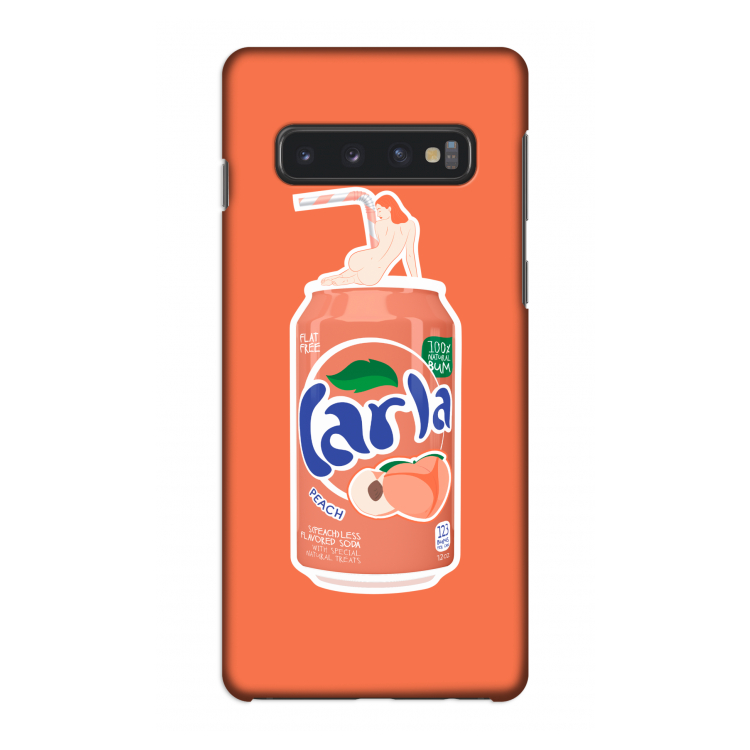 S(peach)less: Samsung Galaxy S10 4G Volledig Geprint Hoesje