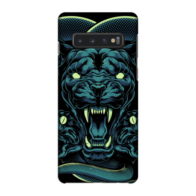 Cougar and Vipers: Samsung Galaxy S10 4G Volledig Geprint Hoesje