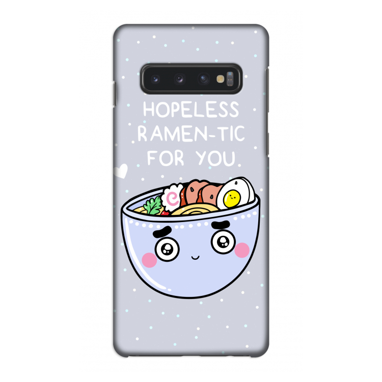 I'm A Hopeless Ramen-Tic For You: Samsung Galaxy S10 4G Volledig Geprint Hoesje