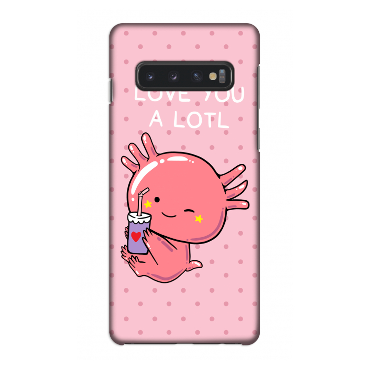 Love You A Lotl: Samsung Galaxy S10 4G Volledig Geprint Hoesje