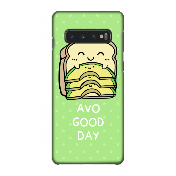 Avo Good Day: Samsung Galaxy S10 4G Volledig Geprint Hoesje