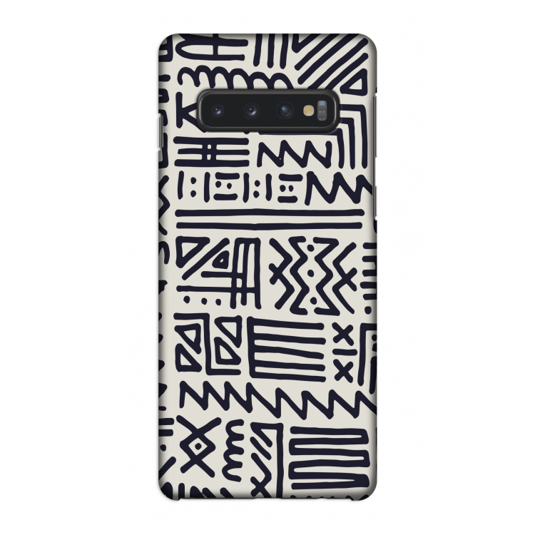 Marrakech print: Samsung Galaxy S10 4G Volledig Geprint Hoesje