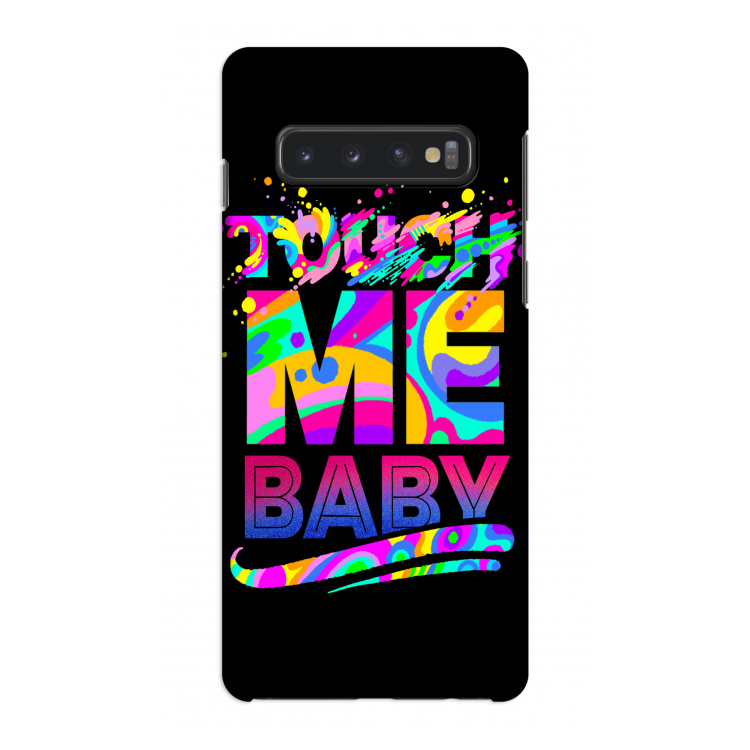 Touch Me: Samsung Galaxy S10 4G Volledig Geprint Hoesje