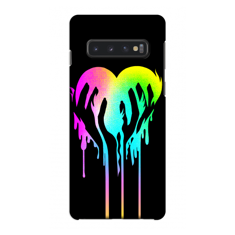 Hold My Heart: Samsung Galaxy S10 4G Volledig Geprint Hoesje