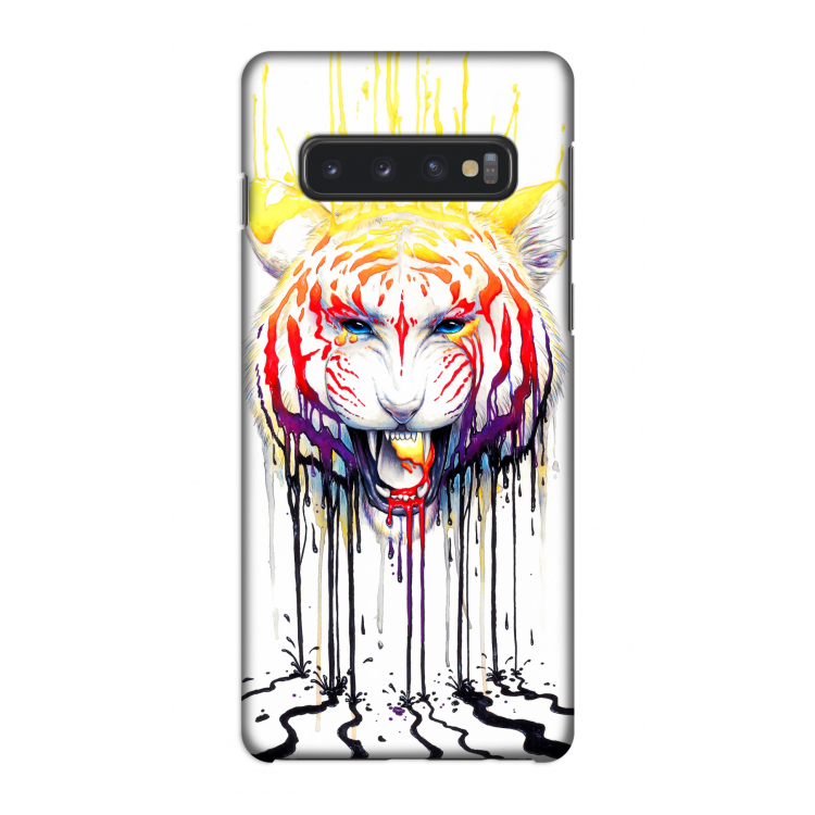 Fading: Samsung Galaxy S10 4G Volledig Geprint Hoesje