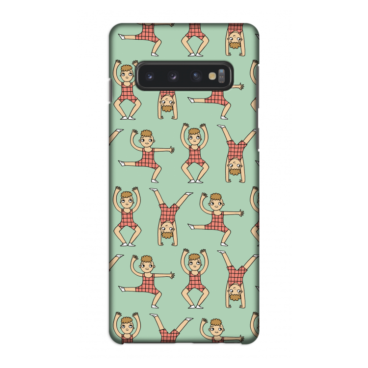 Gymboys: Samsung Galaxy S10 4G Volledig Geprint Hoesje