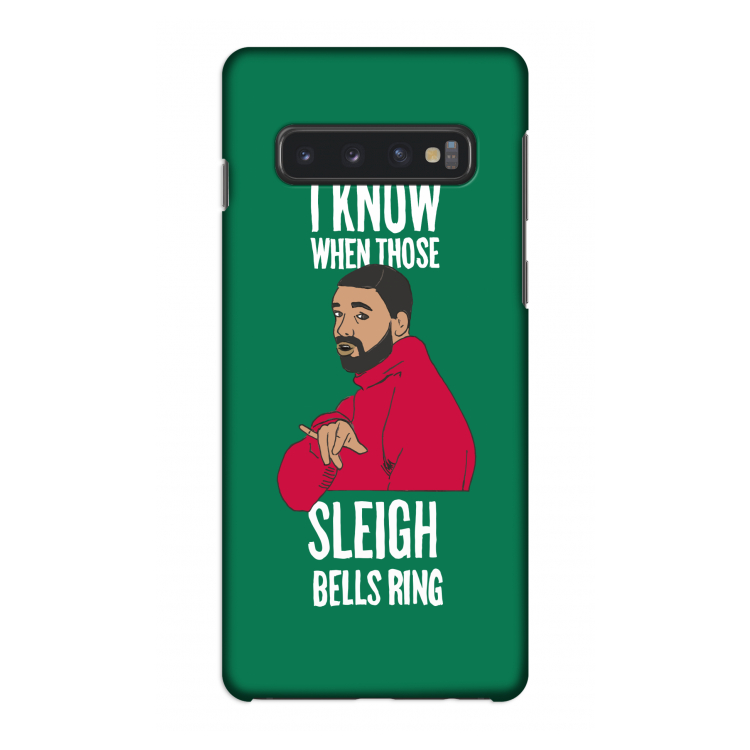 Sleigh Bells Ring: Samsung Galaxy S10 4G Volledig Geprint Hoesje
