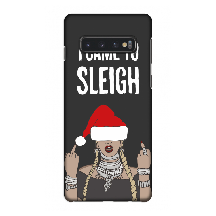 Came To Sleigh: Samsung Galaxy S10 4G Volledig Geprint Hoesje