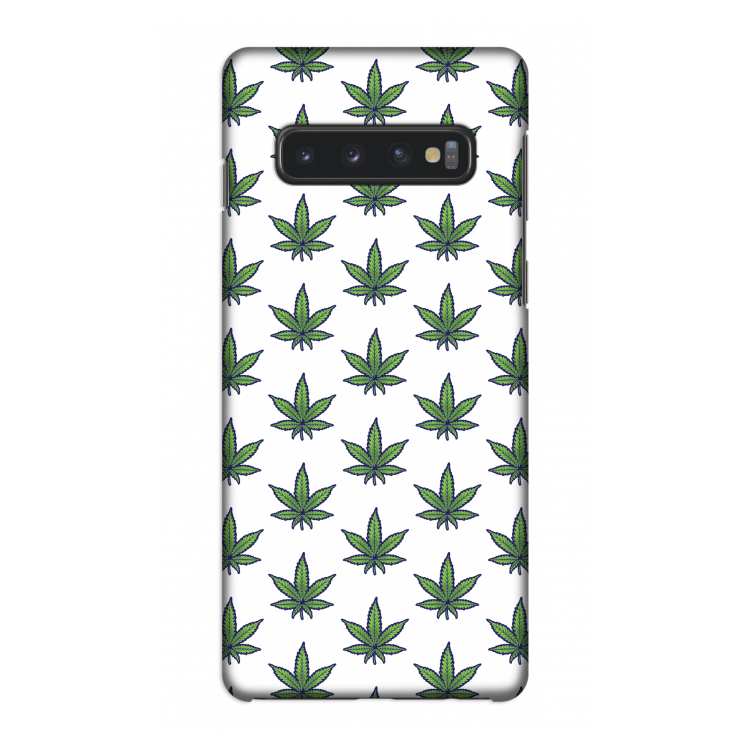 Weed: Samsung Galaxy S10 4G Volledig Geprint Hoesje