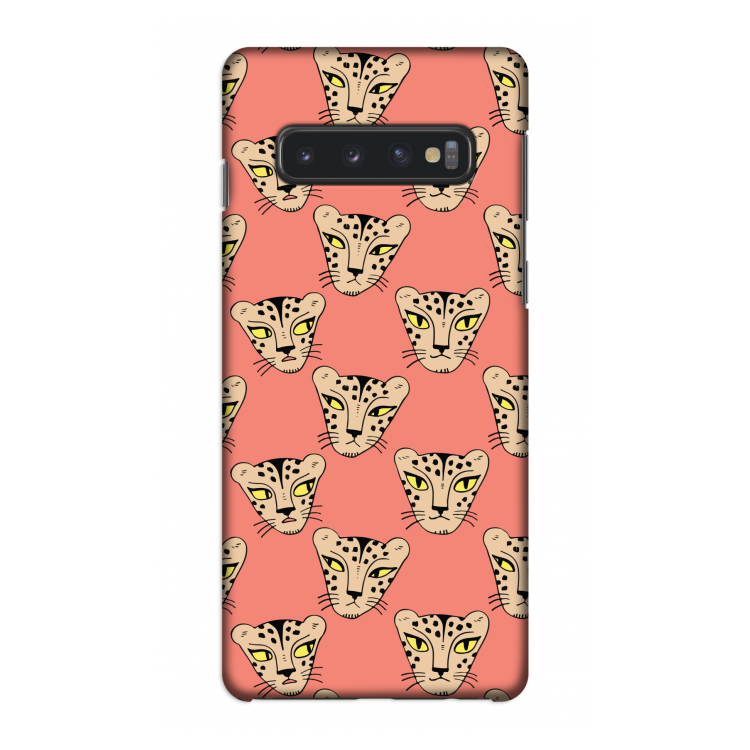 Tijger: Samsung Galaxy S10 4G Volledig Geprint Hoesje
