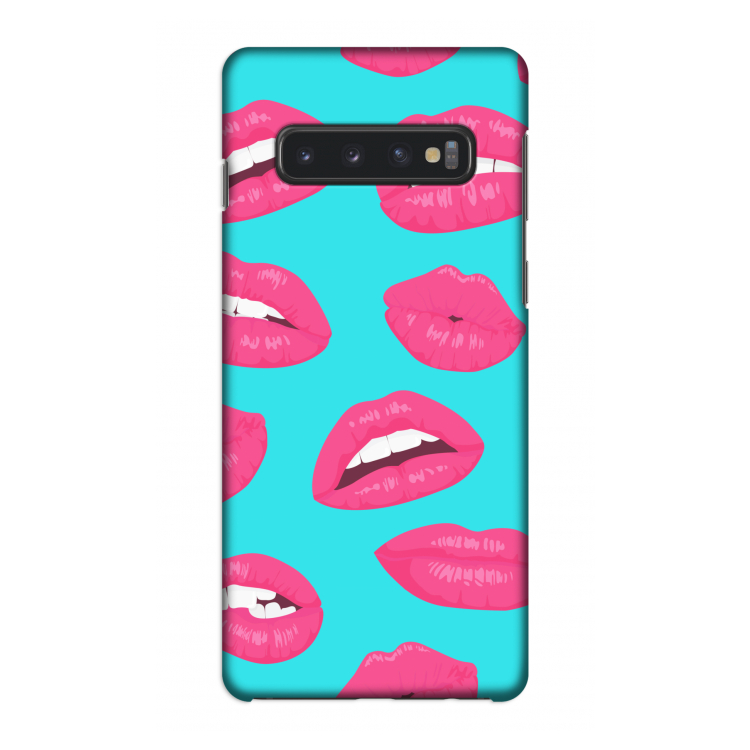Bite my lip: Samsung Galaxy S10 4G Volledig Geprint Hoesje