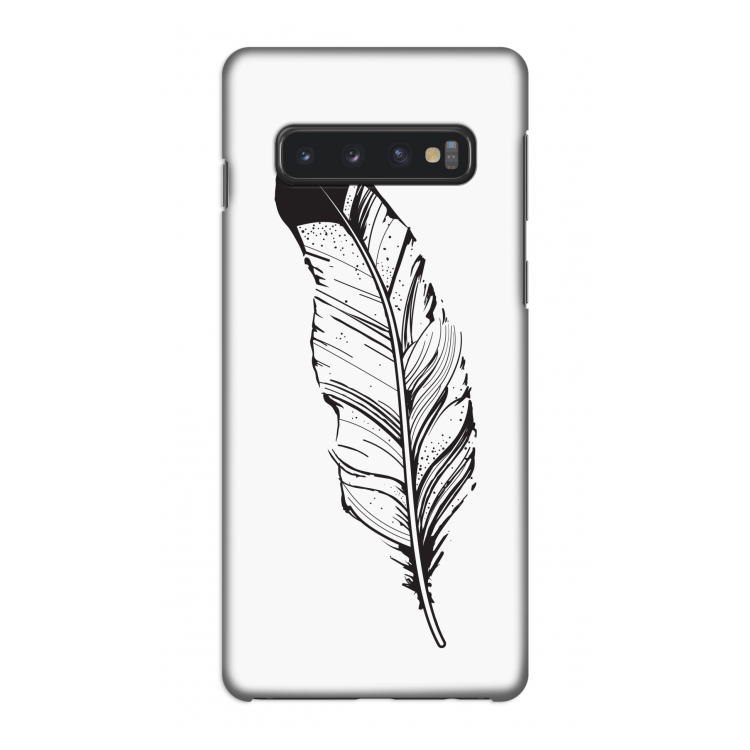 Pluim: Samsung Galaxy S10 4G Volledig Geprint Hoesje