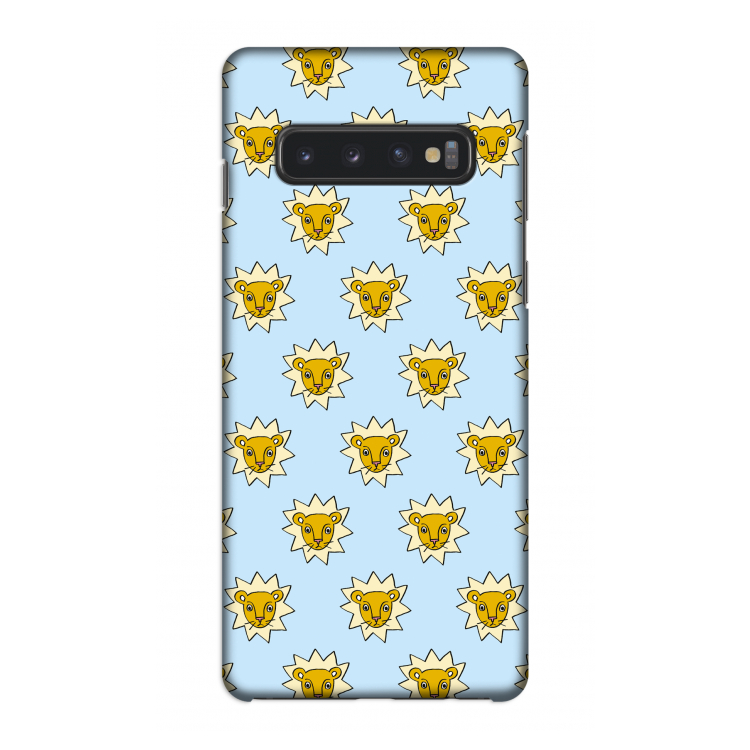 Leeuwenkoppen: Samsung Galaxy S10 4G Volledig Geprint Hoesje