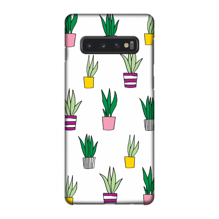 Sanseveria: Samsung Galaxy S10 4G Volledig Geprint Hoesje