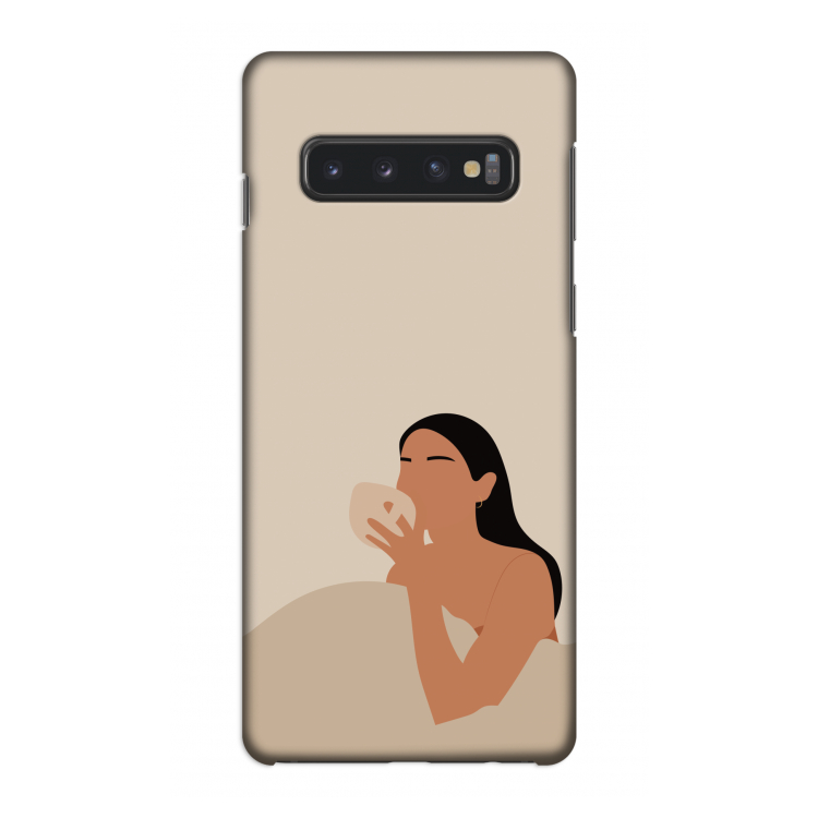 Fresh coffee: Samsung Galaxy S10 4G Volledig Geprint Hoesje